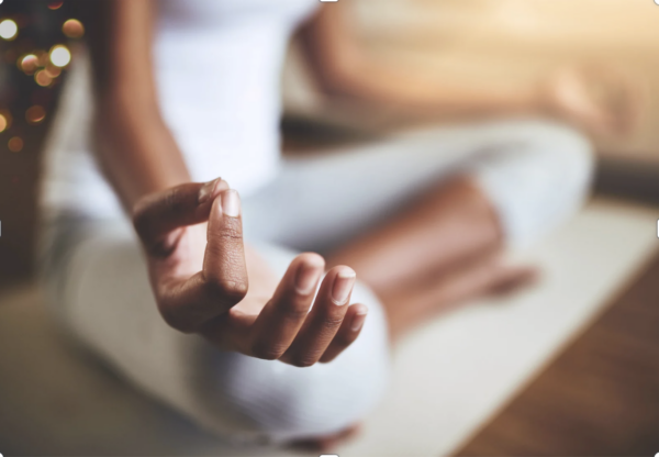 Woman doing yoga
